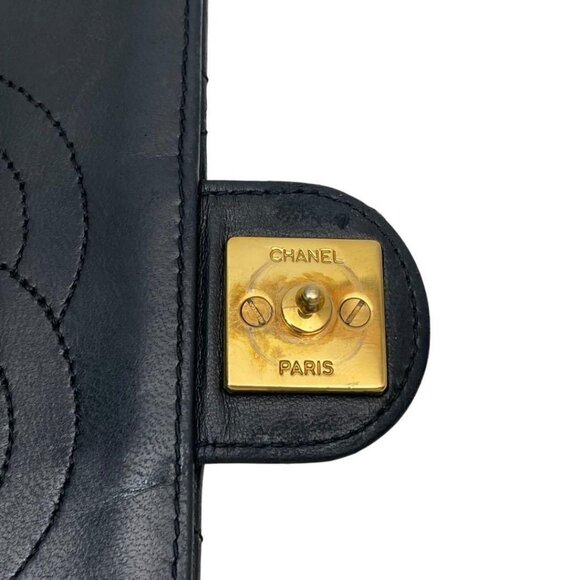 CHANEL 24K Timeless Classic Vintage Small Single Flap Bag Chain Purse - Picture 12 of 13
